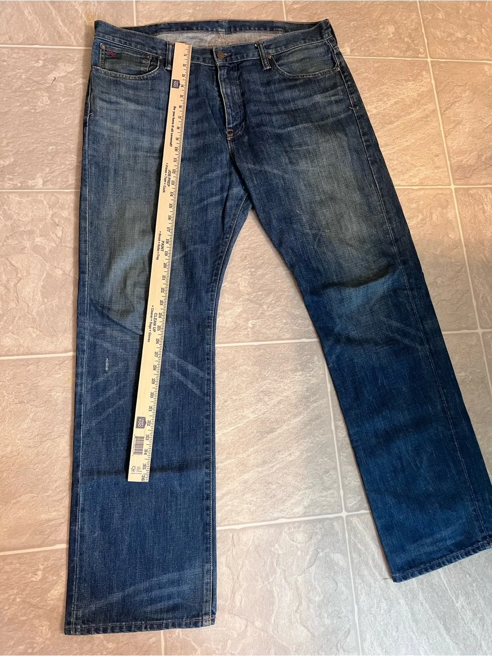 Polo Ralph Lauren Vintage 67 Straight Leg Denim Jeans Men's 38x34